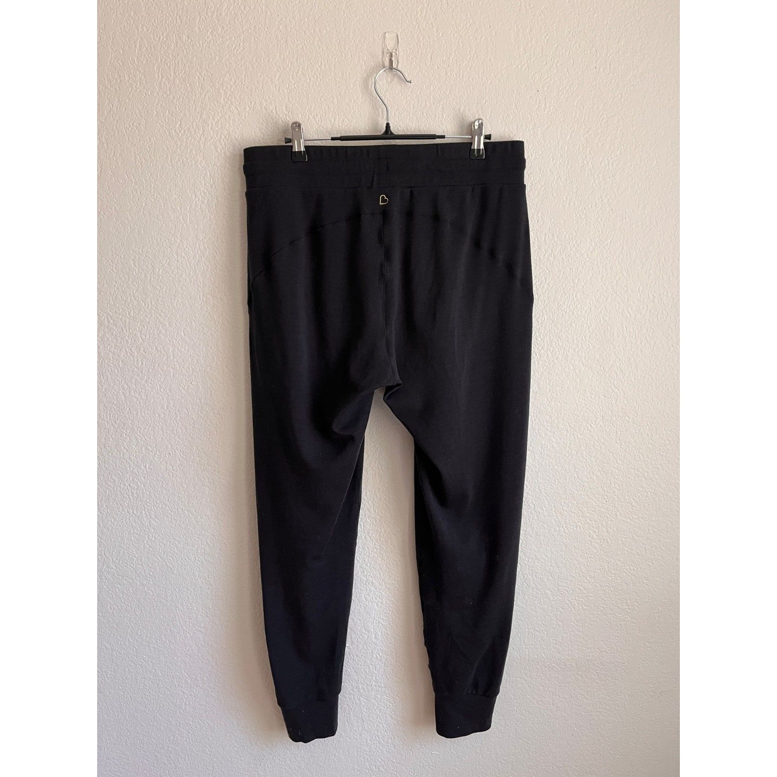 Branwyn Women's Merino Wool Joggers In Black Size Large — image 3 of 4